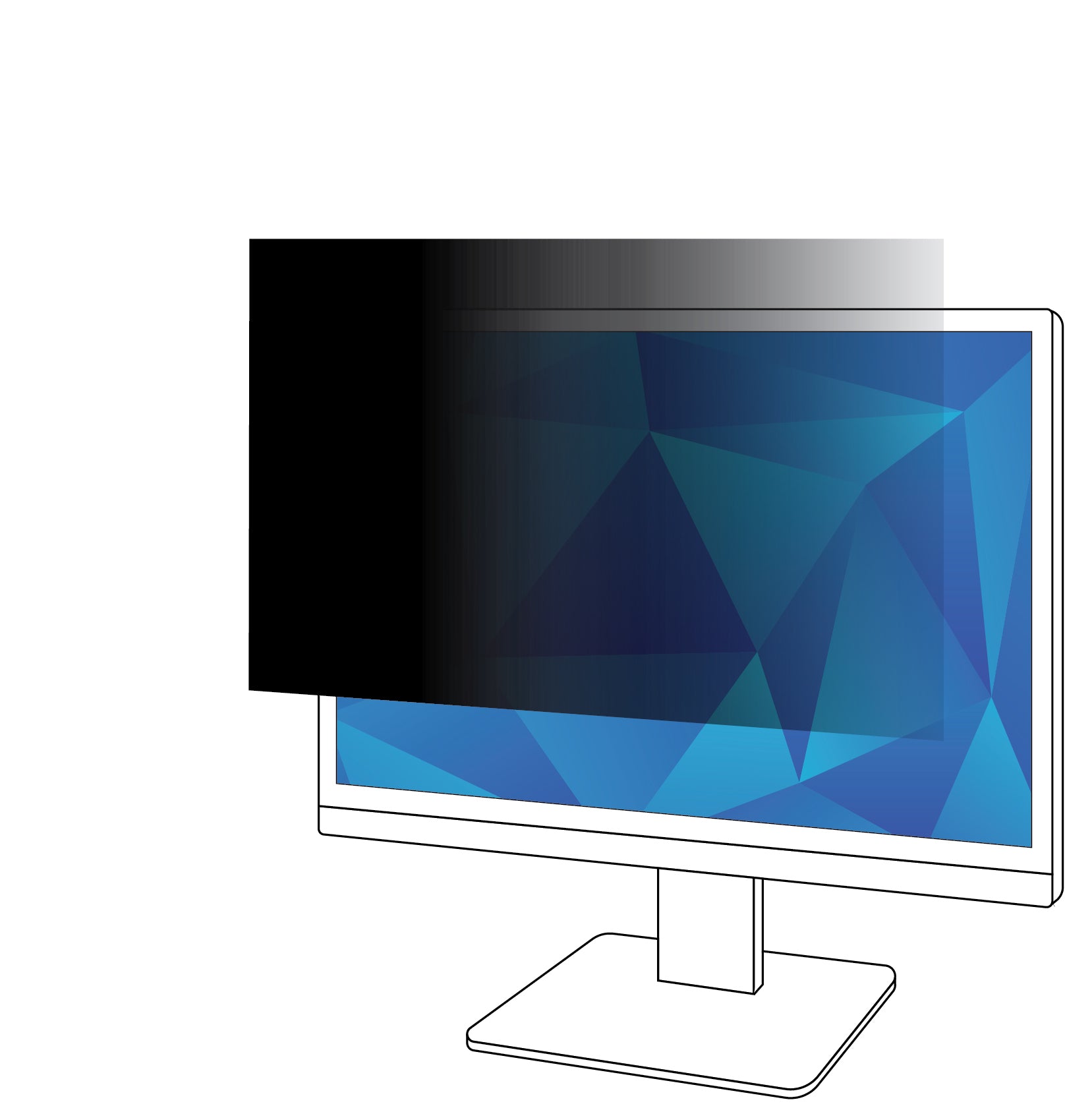 3M Displayschutz für 23,6" 16:9 Breitbild-Displays