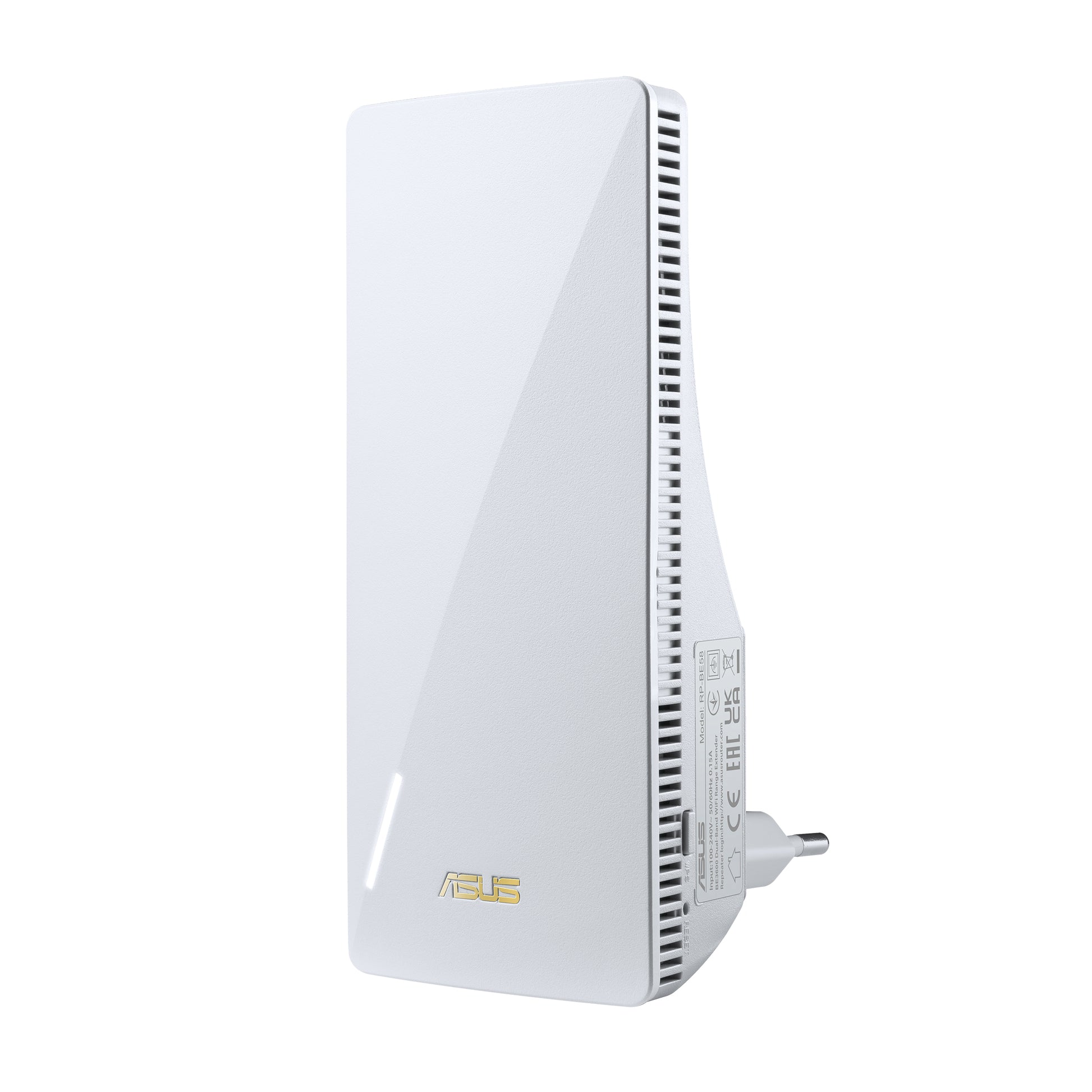 ASUS RP-BE58 Access Point – Wi-Fi 7 (802.11be), Dual-Band (2,4/5 GHz), bis 2,9 Gbit/s, 1× RJ-45, Weiss