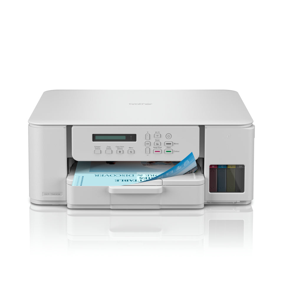 Brother DCP-T583DW 6 Farbtintenstrahl-Multifunktionsdrucker, A4, 3-in-1, Duplex, WLAN, AirPrint, Mopria