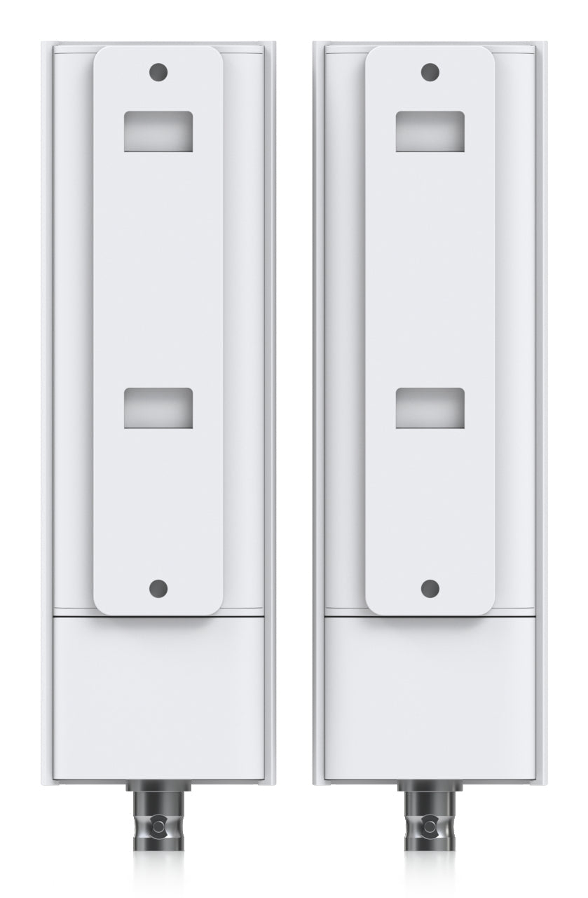 Ubiquiti UACC Retrofit PoE 2-Draht – Ethernet Extender – 2× RJ-45, 2× PoE, 85 Mbit/s, 2-Draht/Koax, Wandmontage, Weiss