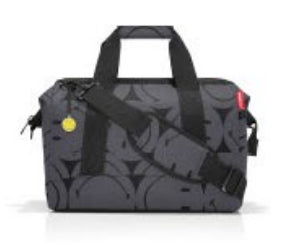 Reisenthel Umhängetasche Allrounder M – 18 l, Polyester, dunkelgrau, 40 × 33,5 × 24 cm