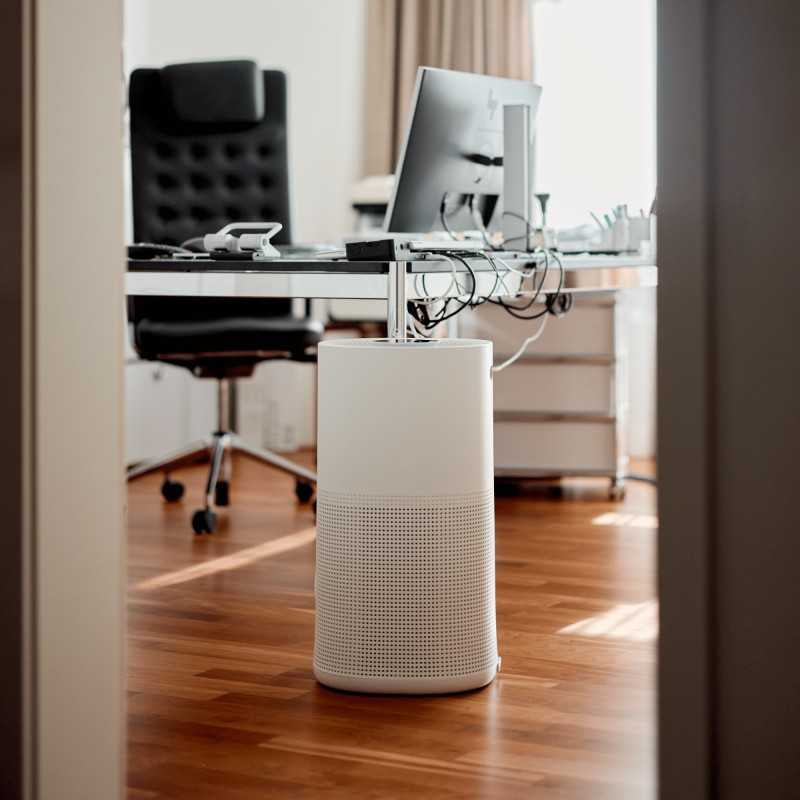 Ecofort Luftreiniger ecoQ CleanAir 600+ – CADR 680 m³/h, bis 130 m², HEPA 13, WLAN, App-Steuerung, 56 dB