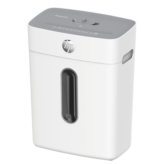 HP OneShred 8CC – Aktenvernichter, DIN P-4, Partikelschnitt 5 × 18 mm, 8 Blatt, 15 l, A4