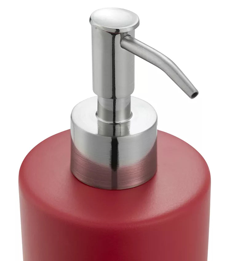 Diaqua Zylo Seifenspender – Keramik, Kirschrot, 300 ml
