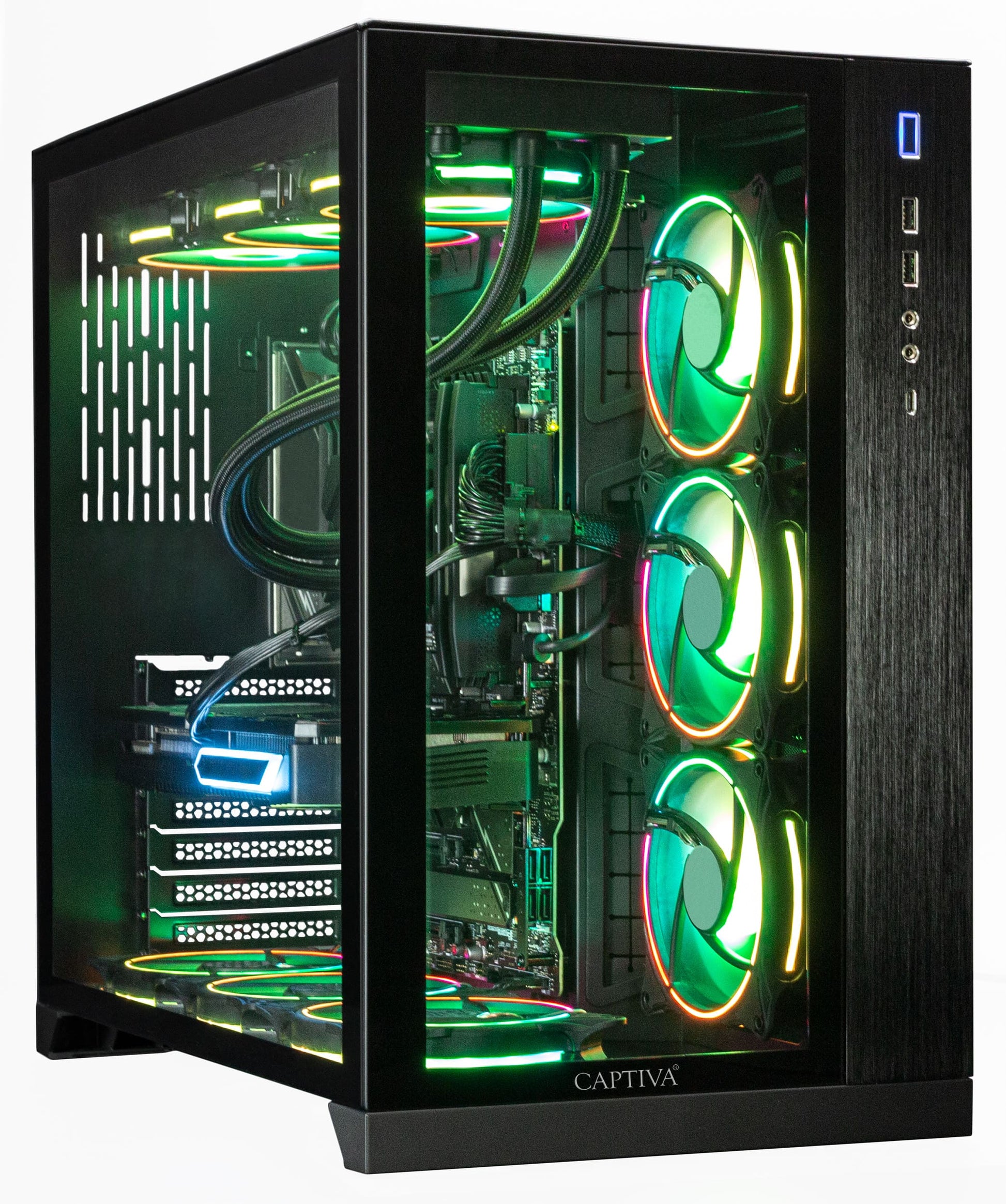 Captiva Ultimate Gaming I89-252 Tower – Intel Core i9-14900KF, 128 GB RAM, 4 TB SSD, Windows 11 Home