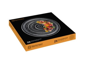 Nachtmann Essteller – 2er Set, Ø 28,0 cm, H 1,3 cm, Glas, Transparent, spülmaschinenfest
