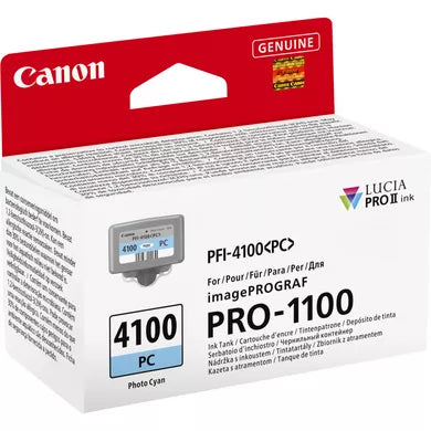 Canon Druckerpatrone – LUCIA PRO II, Foto Cyan, PFI-4100