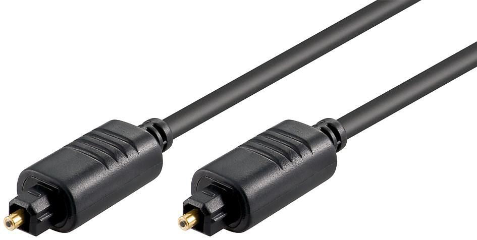 Microconnect Toslink-Kabel (optisch) – Toslink Stecker zu Stecker – 3 m