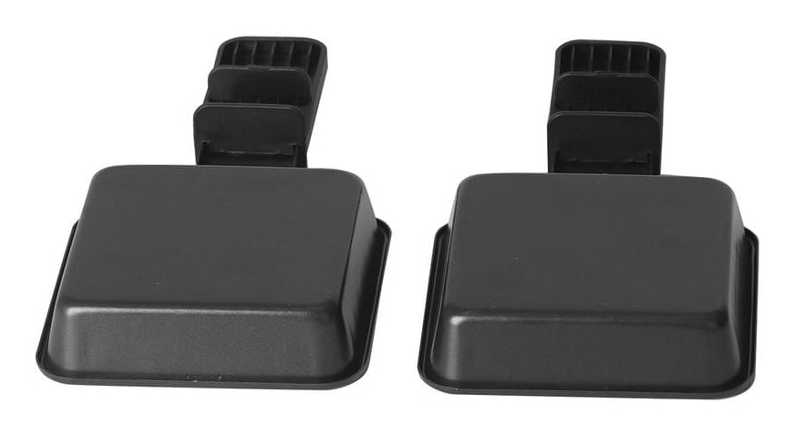 Furber. Furber – Raclette-Pfännchen – 9 × 18,3 × 2,2 cm, 2 Stk., Edelstahl, Schwarz