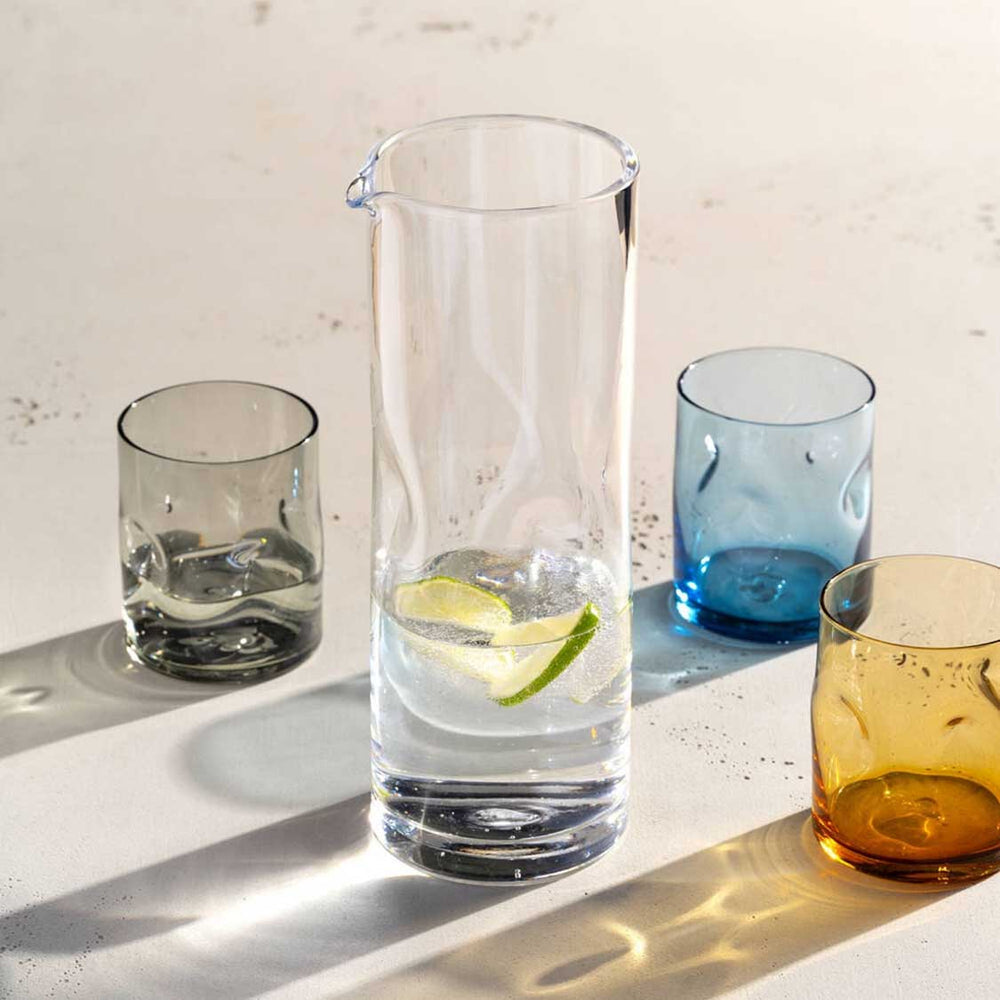LEONARDO Trinkglas – 0,30 l, Kalk-Natron-Glas, Mehrfarbig, 4 Stück