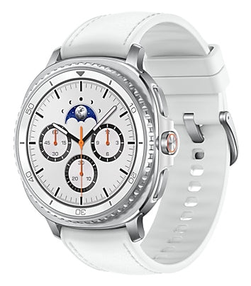 Samsung Galaxy Watch 8 Classic – Smartwatch – 46 mm, GPS, WLAN, NFC, Bluetooth, 5 ATM, Weiss