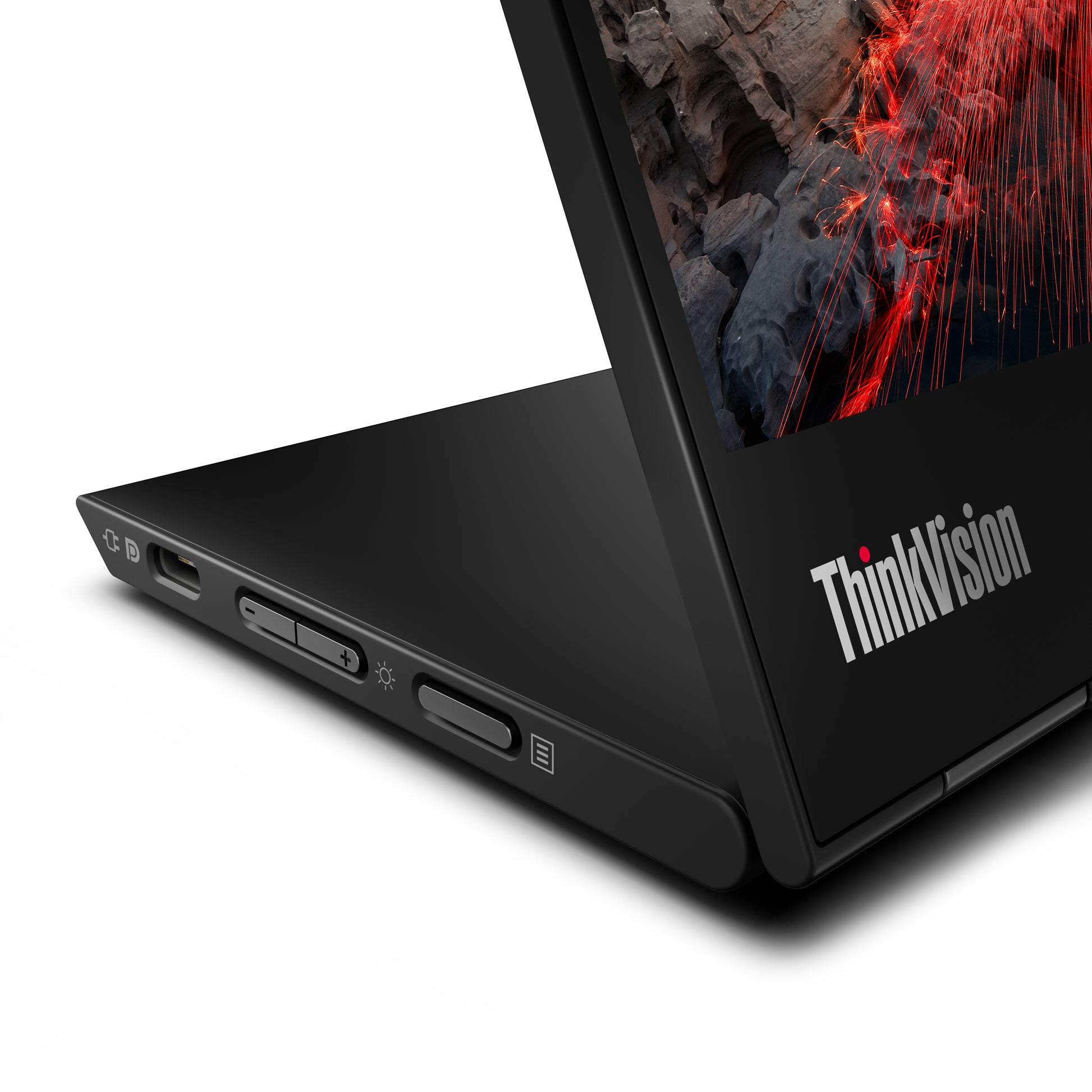 Lenovo ThinkVision – Portabler Monitor, 14,0", 1920 × 1080 (Full HD), IPS, Touch, USB-C