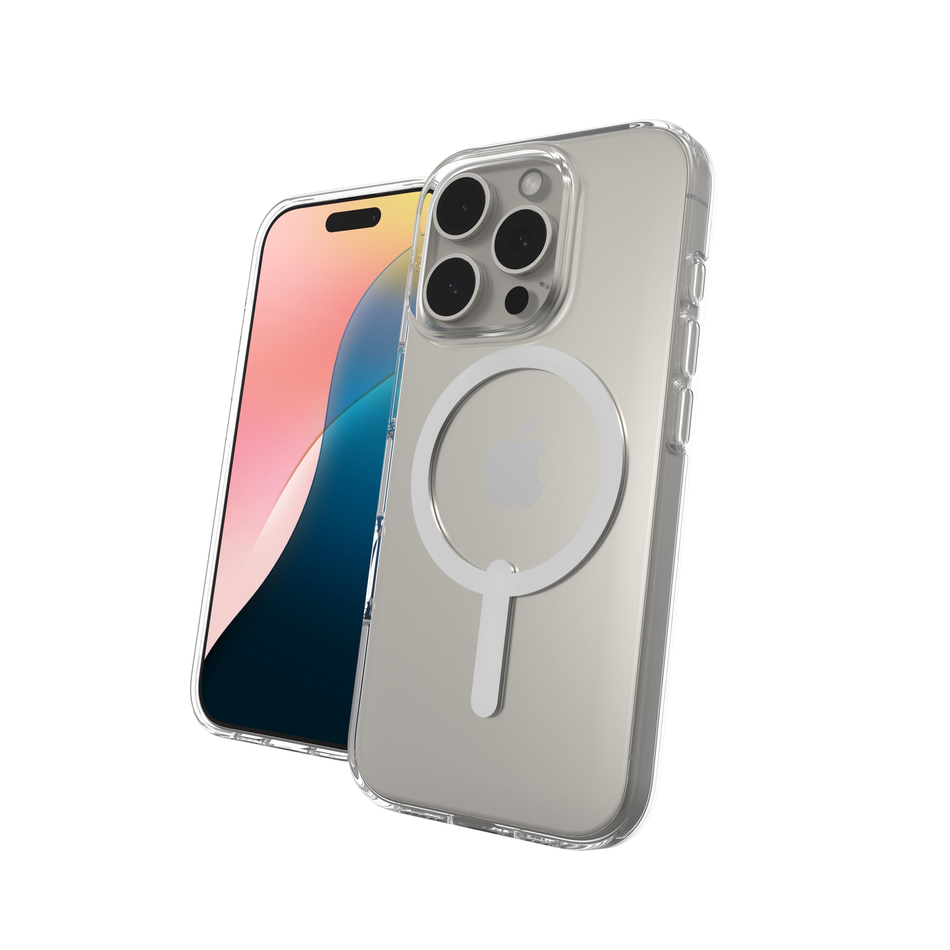 ZAGG Backcover CRYSTLPAL LITE – für Apple iPhone 16 Pro – transparent – Snap-/Lock-Verschluss