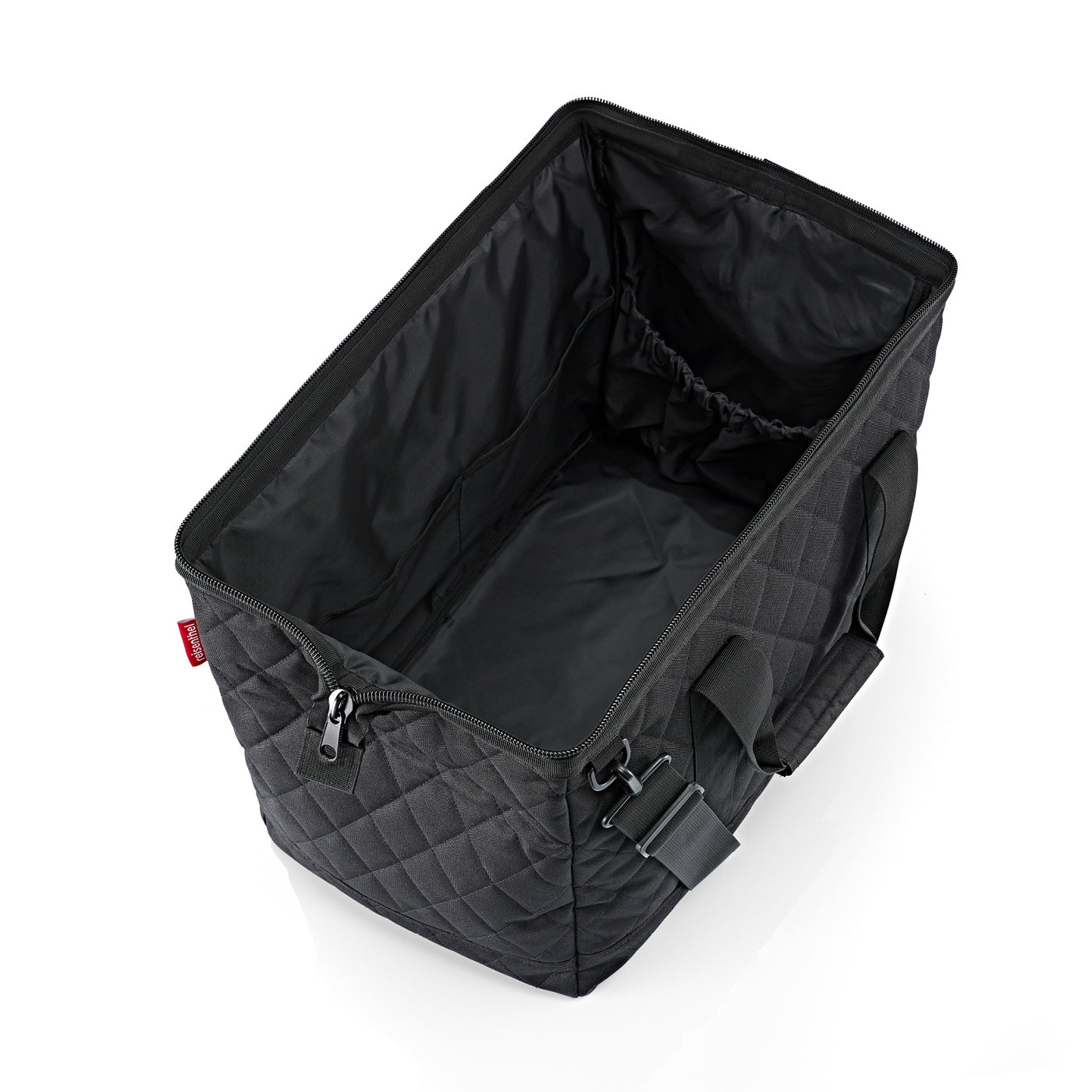 Reisenthel Umhängetasche Allrounder L – 30 l, Polyester, Schwarz, 48 × 39,5 × 29 cm