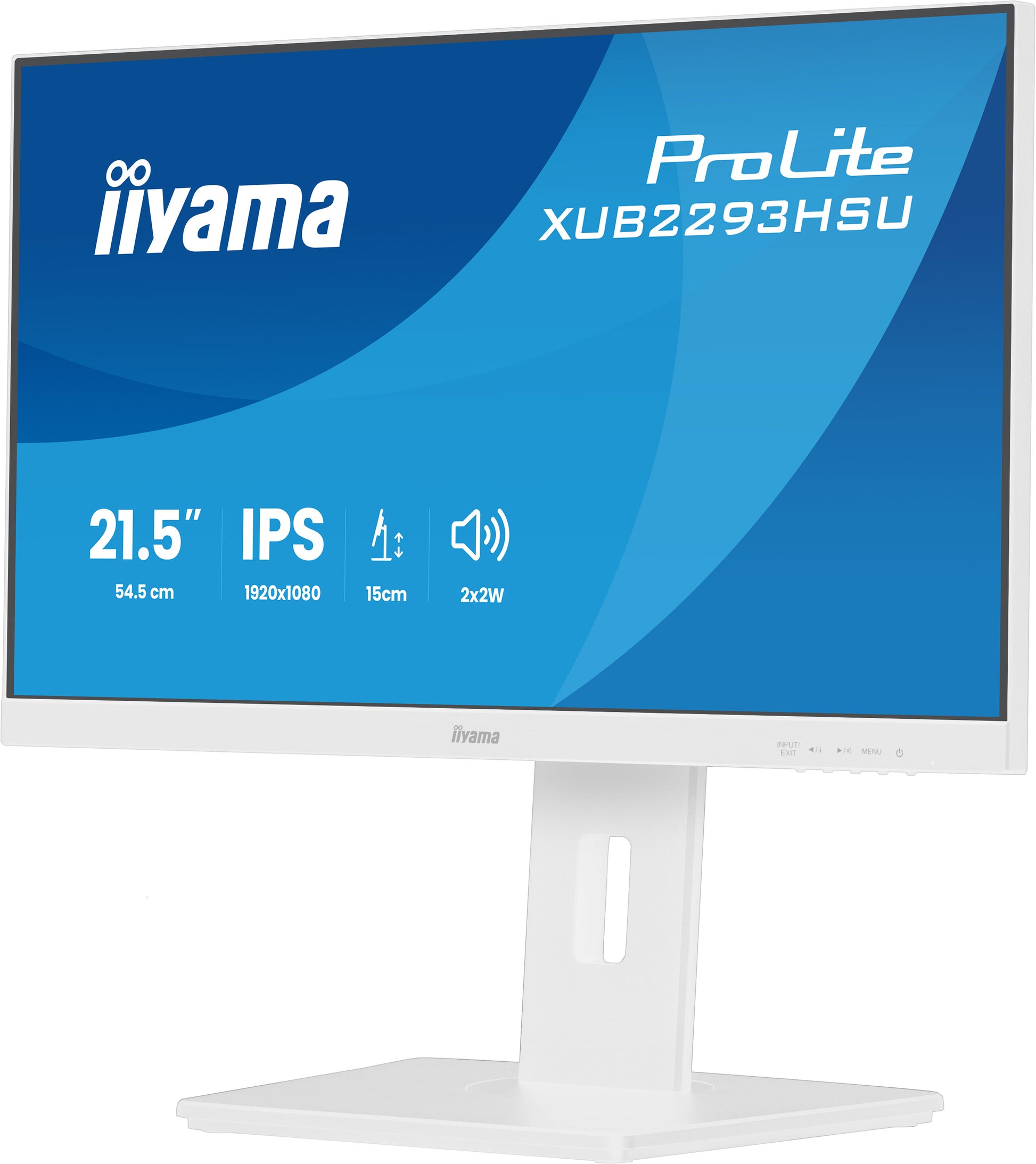 iiyama 21,5", 1920 × 1080 (Full HD), IPS, 100 Hz