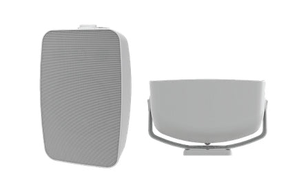 Crestron Saros SMT6T-AW-W – Installationslautsprecher – 2-Wege, 6,5" Woofer, 8 Ω, 110 W, IPX6, Grau