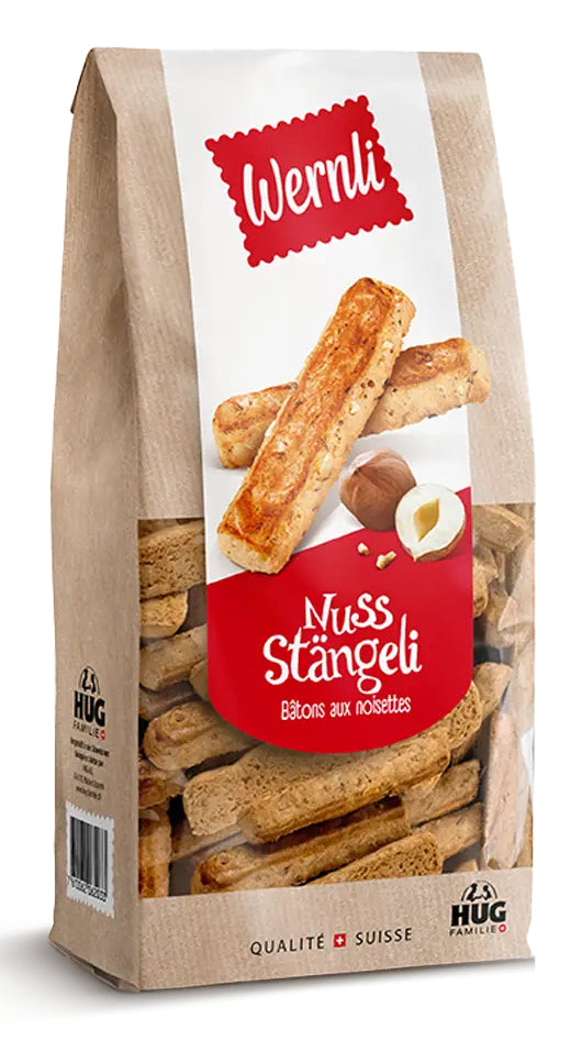 Wernli Nuss-Stängeli Guetzli – 290 g