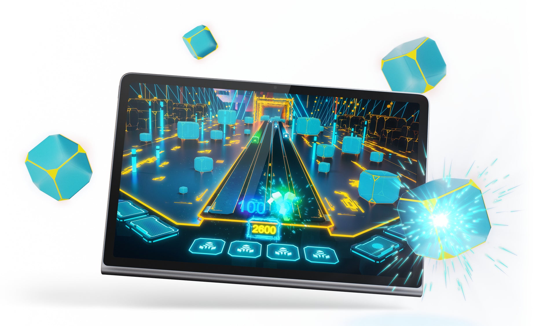 Lenovo Tab Plus – 11,5", 128 GB, 8 GB RAM, WLAN, Android 14, Grau, Mediatek