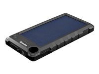 Sandberg Powerbank 10000 mAh, Solar, für Smartphones, Schwarz