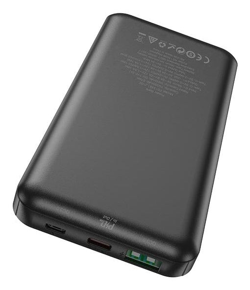 ONIT Powerbank 10'000 mAh – 20 W PD, 1× USB-C, 1× USB-A, schwarz