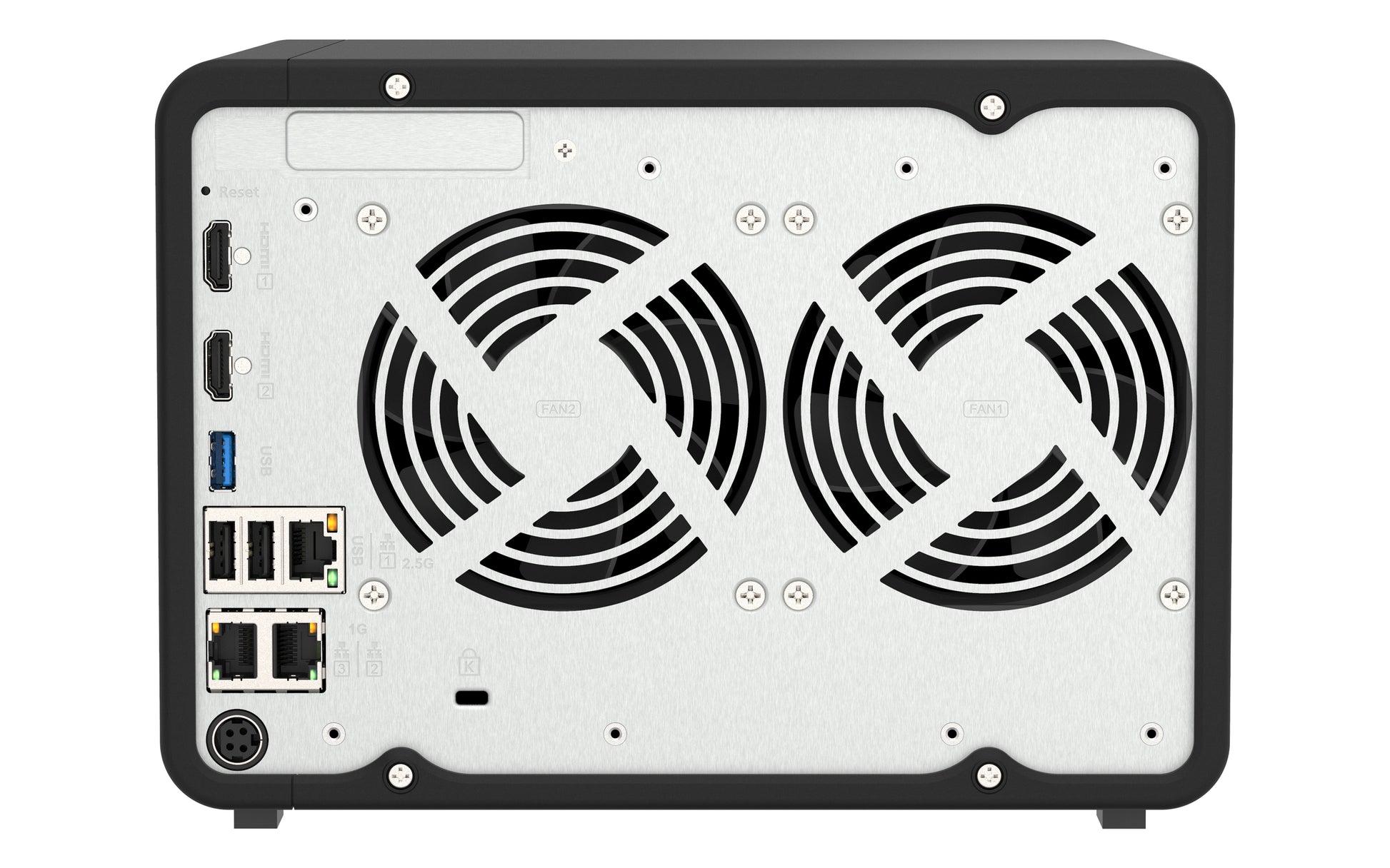 QNAP TS-AI642-8G Allgemeines Speichergerät – 2×1 GbE, 1×2,5 GbE, 6-Bay