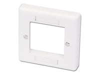 Lindy 60541 – Wandplatte, 86×86 mm, Weiss