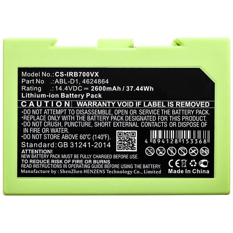 CoreParts Akku 37,44 Wh – für iRobot 7150/i31502F/i8550