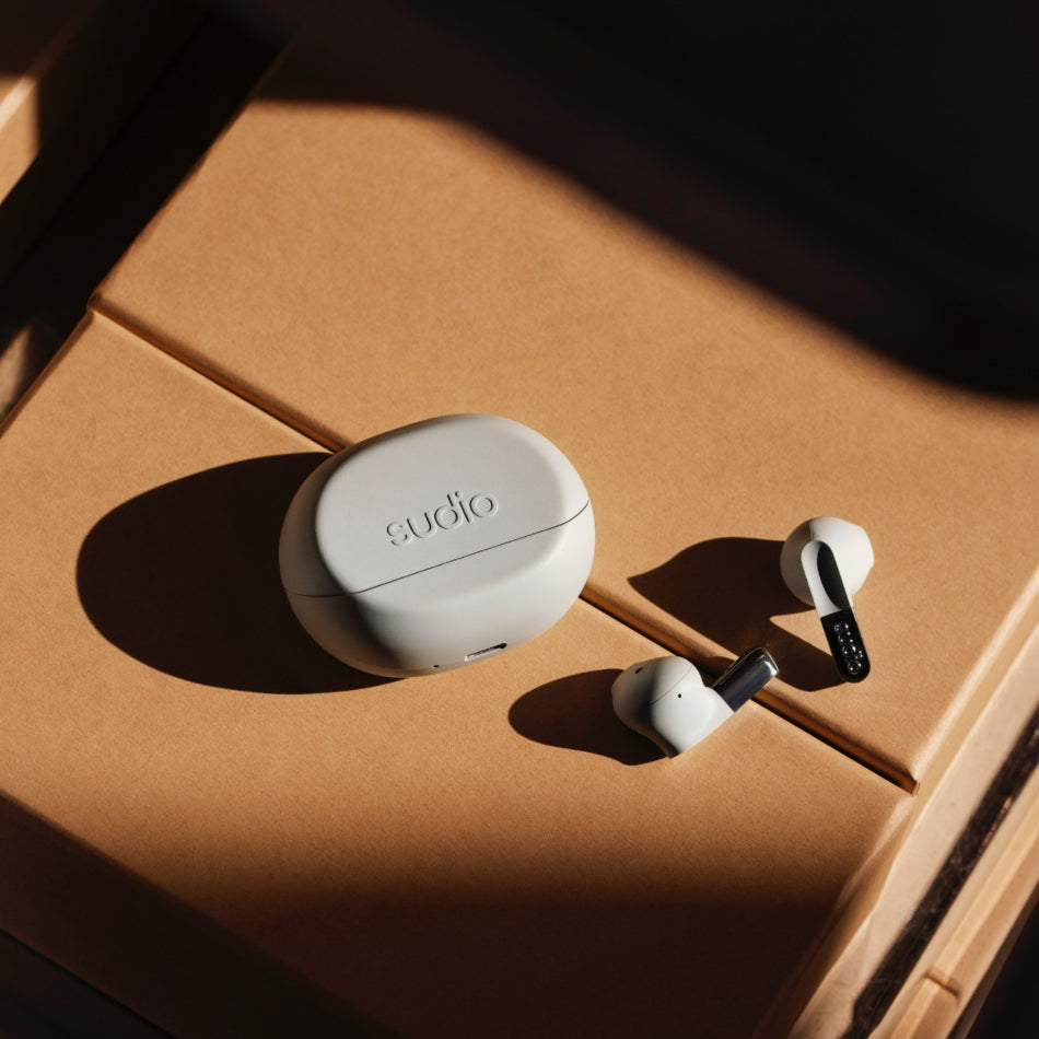 Sudio N3BLU TWS In-Ear – ANC, mit Ladecase, Weiss, BT 5.4