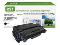 esr CE255A Schwarz Toner – Kompatibel – für Canon LBP 3580/6750/6780 und andere