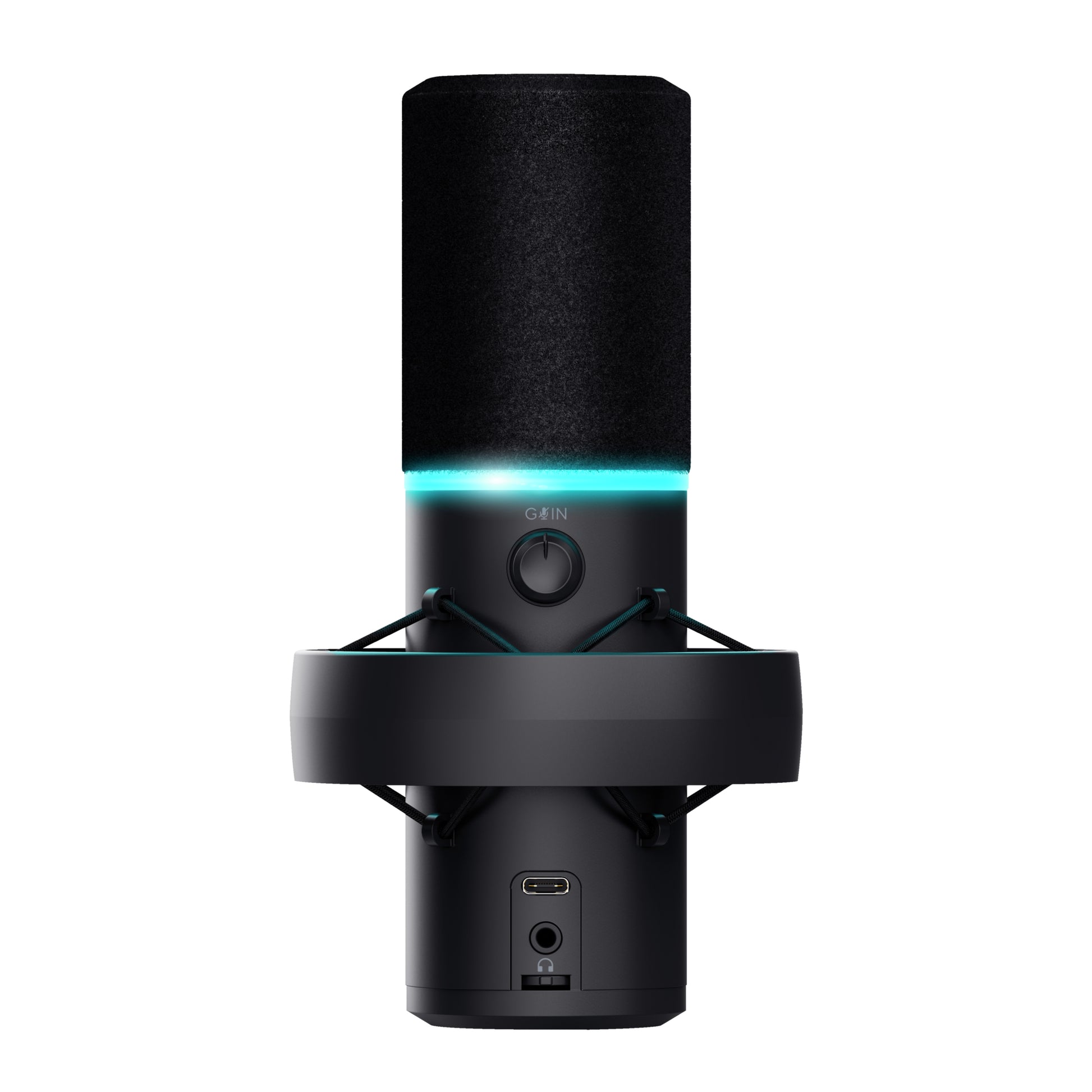 Trust GXT 255+ Onyx – Mikrofon, USB, Niere, Kondensator, Gaming, Schwarz