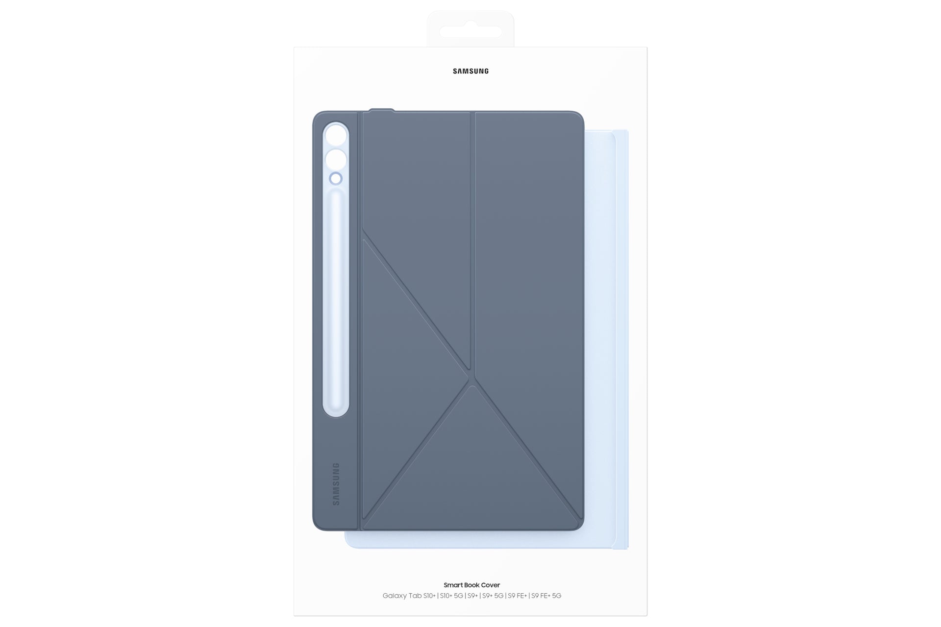 Samsung Smart Book Cover EF-BX810 Notebook-Schutzhülle – für Tablets bis 12,4", Kunststoff, Blau