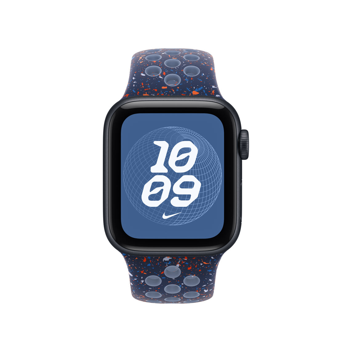 Apple Nike Sport Band – Armband – für Apple Watch 40 mm, Blue Ribbon, M/L, Polymer