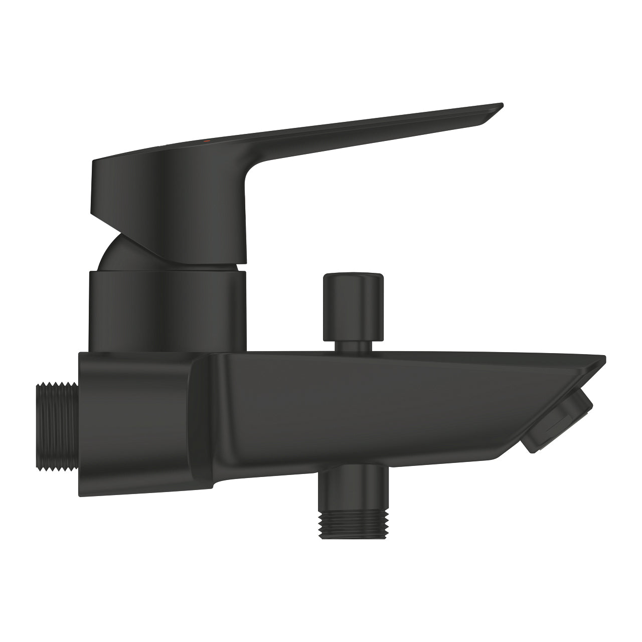 GROHE Start Badebatterie (Unterputz) – Einhebelmischer, Metall, Wandmontiert, Schwarz