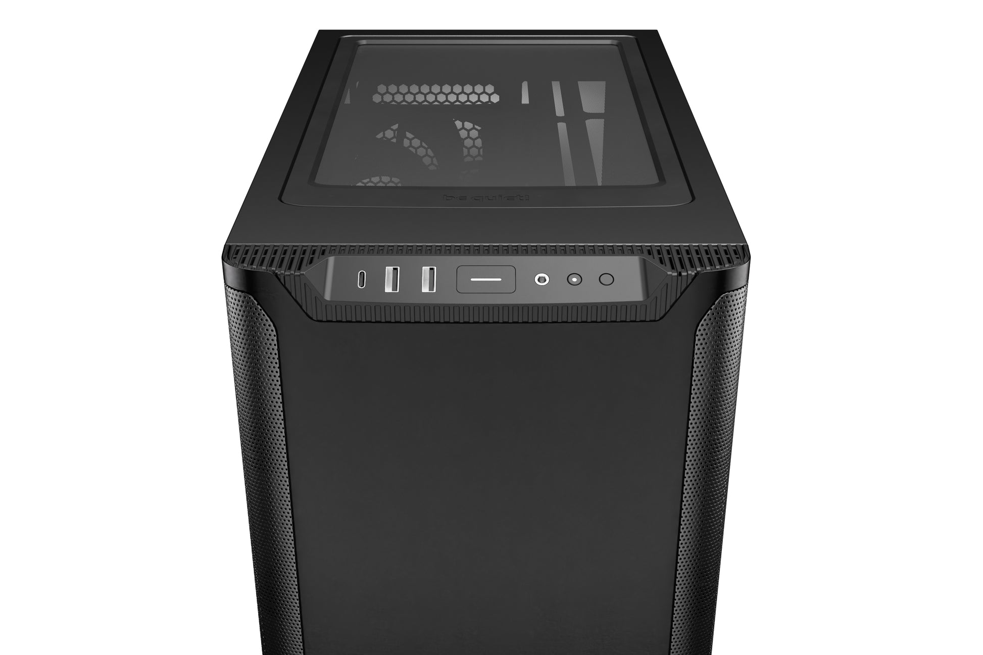 be quiet! be quiet PURE BASE 501 – Midi-Tower – Schwarz, ATX/micro-ATX/Mini-ITX, 1×140 mm vorne, Max. CPU-Höhe 178 mm