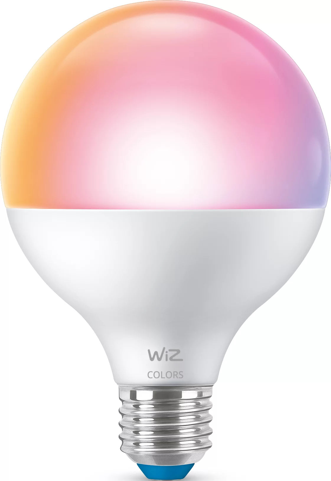 WiZ Smart-Leuchtmittel E27 G95 – RGB+CCT 2200–6500 K, 1055 lm, WLAN/Bluetooth – für Amazon Alexa – IP20