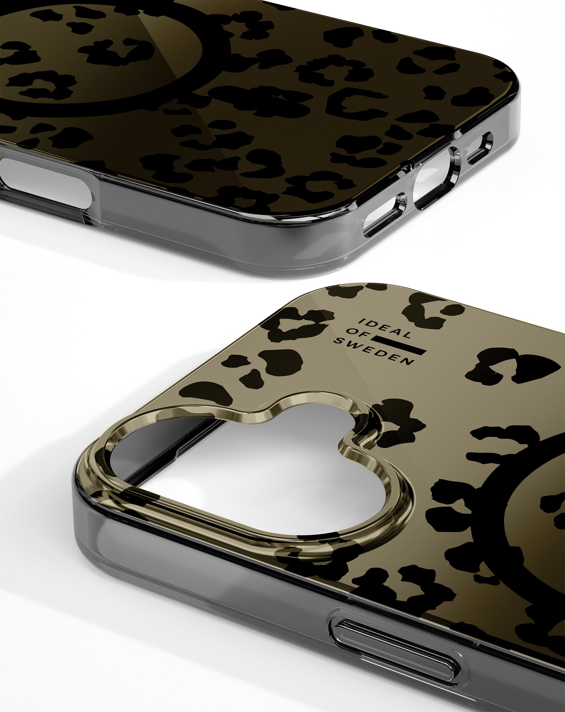 iDeal of Sweden Backcover Leo Ombre – für Apple iPhone 16 – Gold – TPU/PC, MagSafe-kompatibel
