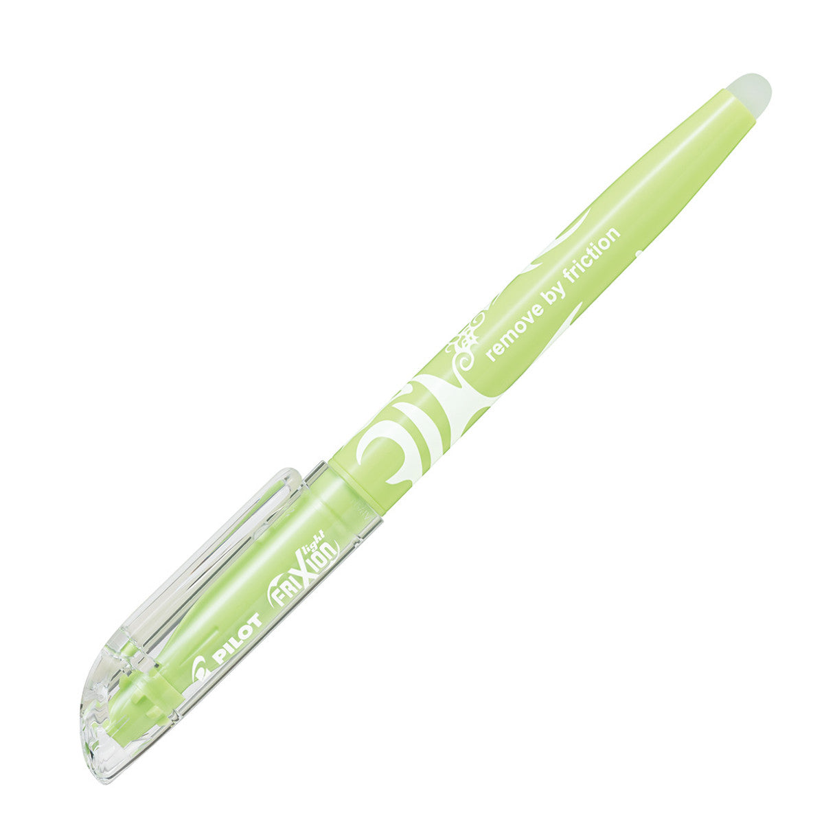 Pilot FriXion Light Textmarker Hellgrün – Keilspitze, 3,3 mm, radierbar