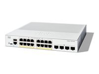 Cisco C1300-16P-4X – Managed Switch – 16×GbE, 4×10G SFP+, L2+/L3, PoE
