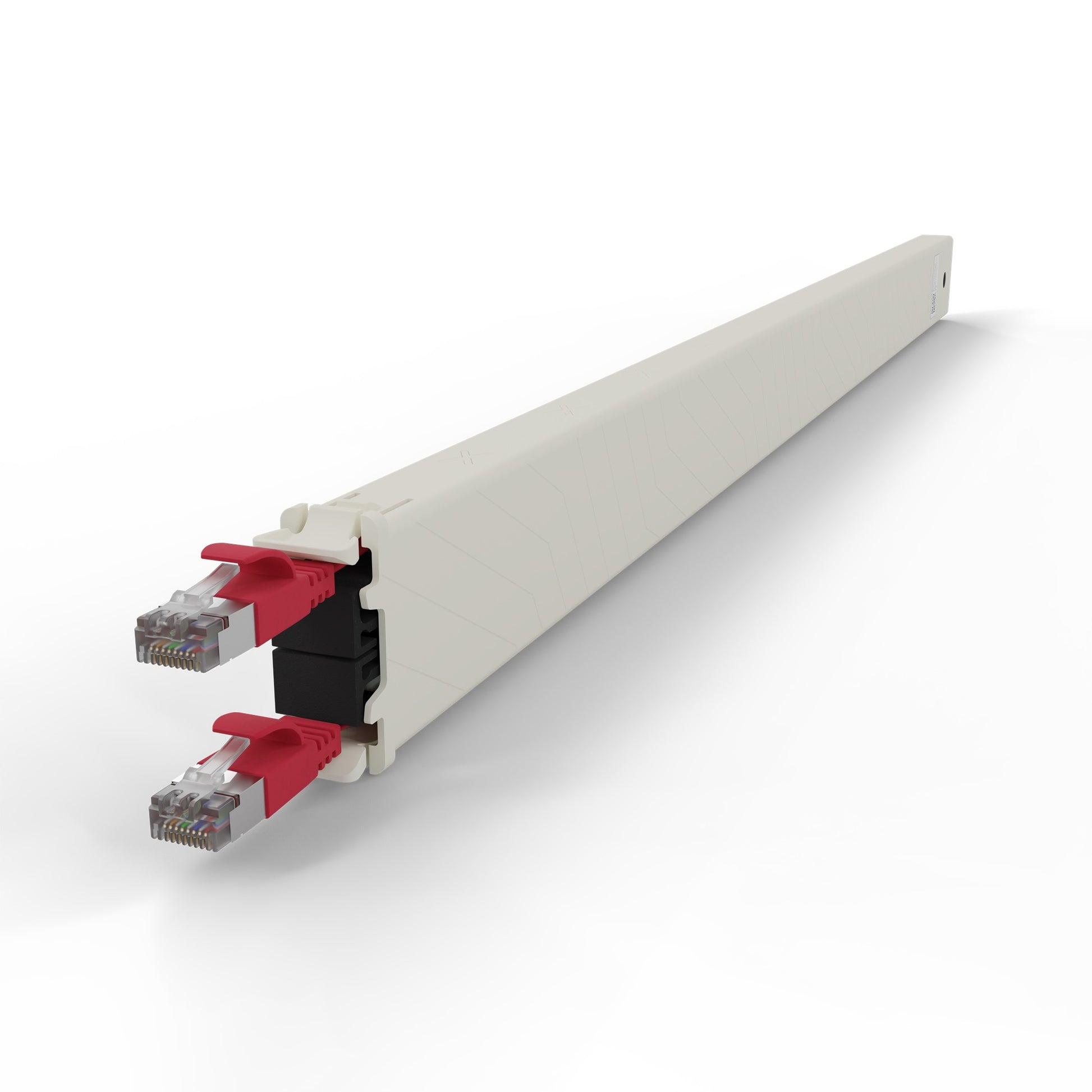 patchbox.one Cassette 30RU Patchkabel – Cat6a U/FTP (STP), 1,8 m, Rot, RJ-45