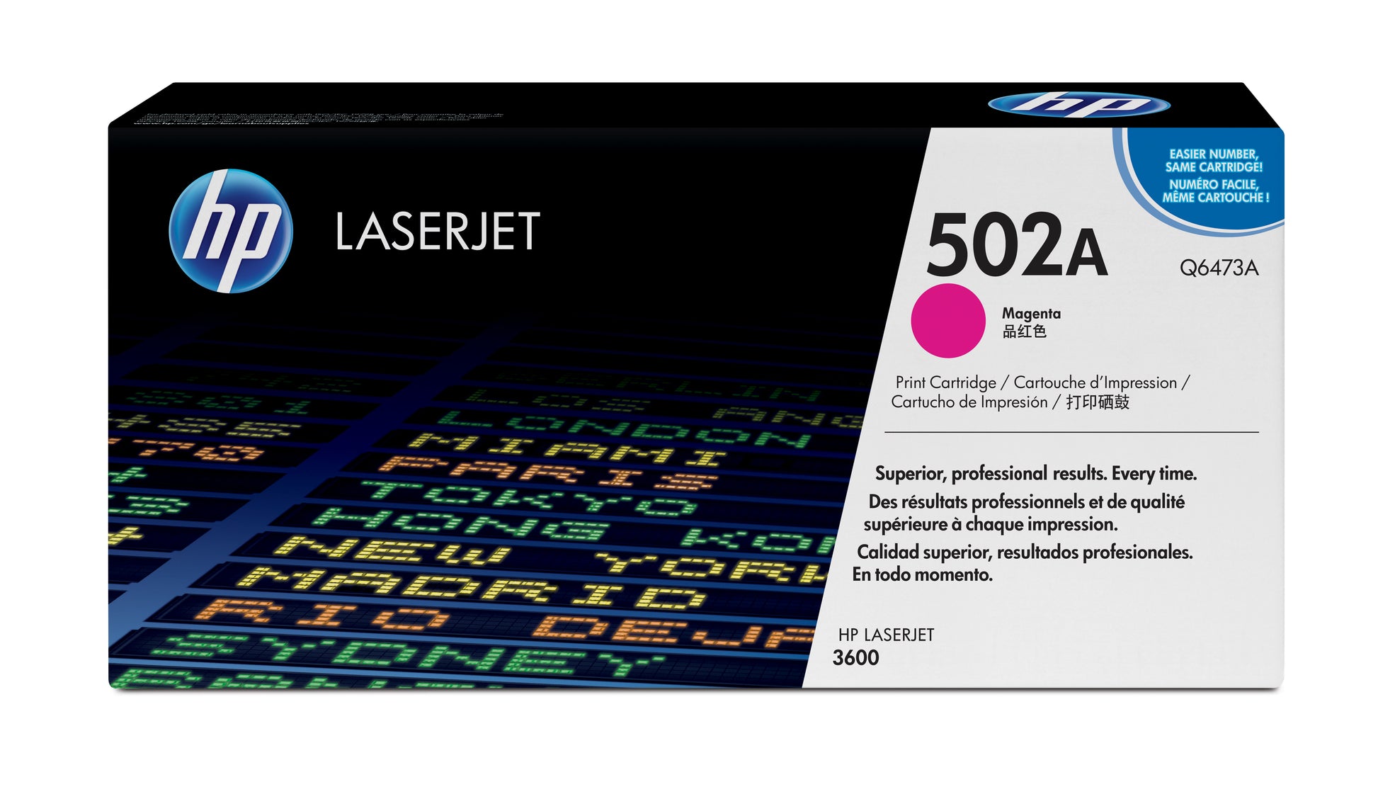 HP 502A (Q6473A) Magenta Original LaserJet Tonerkartusche