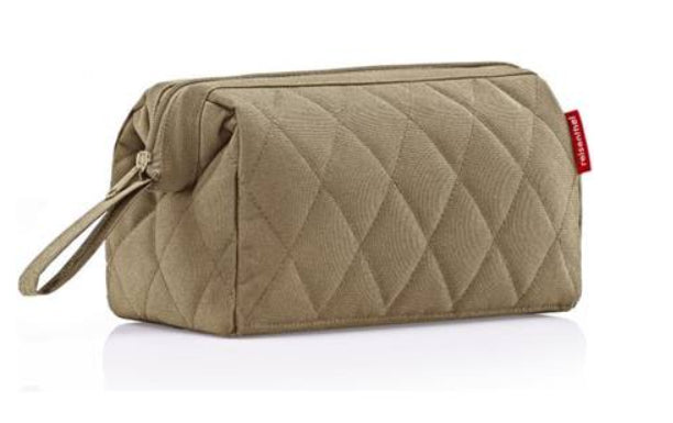 Reisenthel Necessaire – wasserfest – 4 l – Rhombus Olive – Polyester