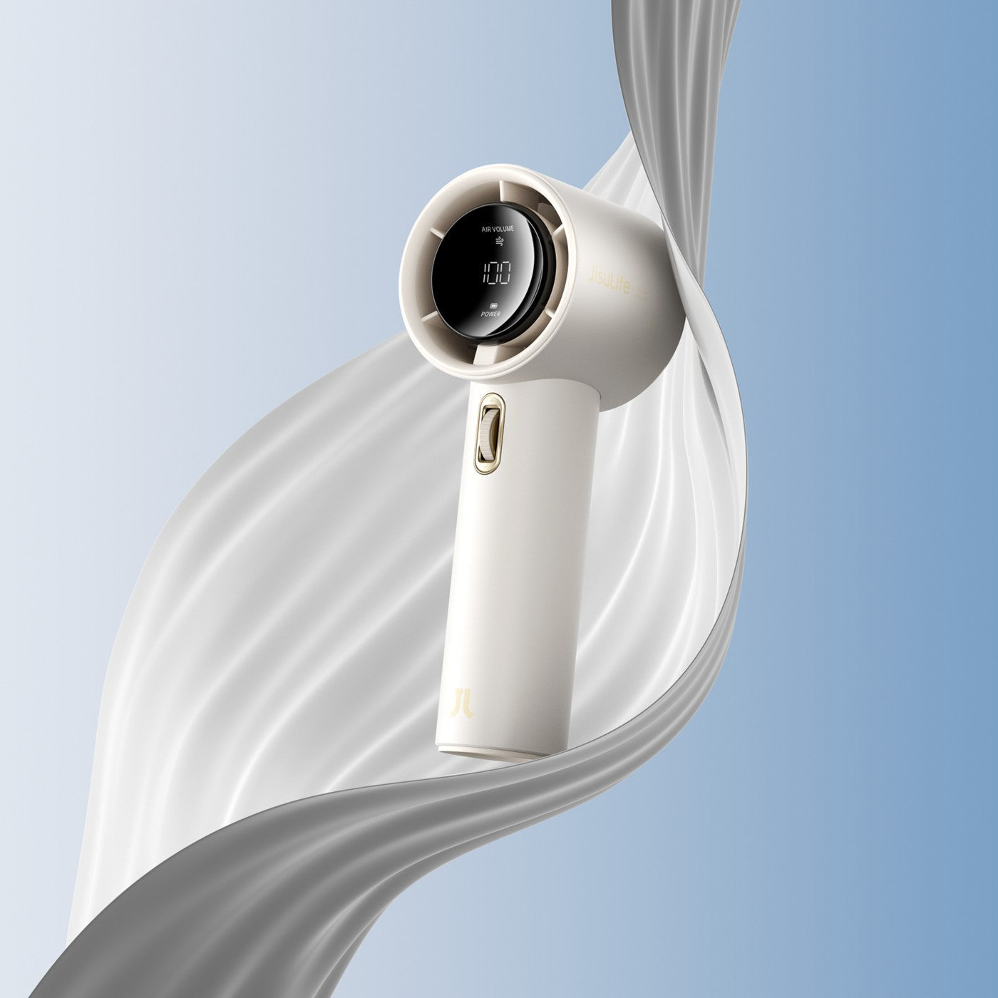 JisuLife Handventilator Pro 1 – 3600 mAh, USB-C, Weiss
