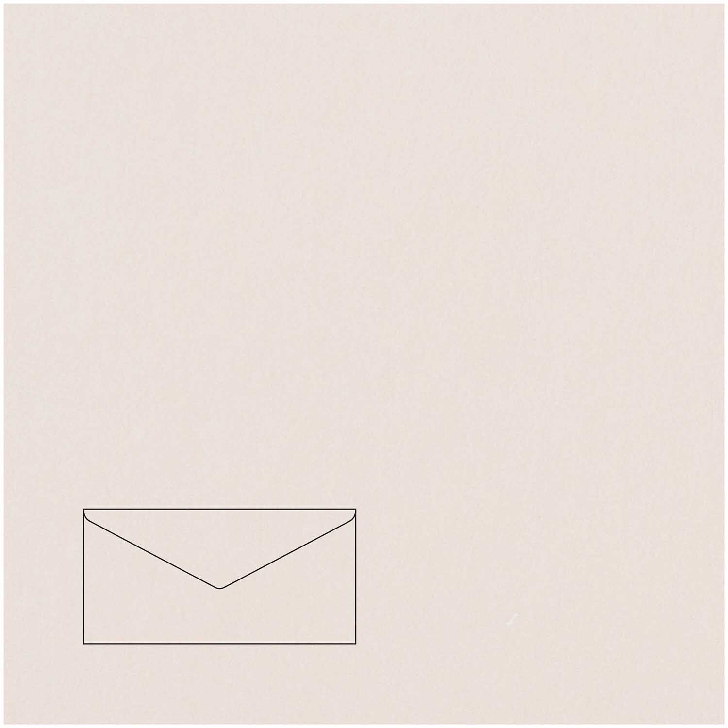 Rico Design Couvert C6/5 (110 × 220 mm), ohne Fenster, sand, 100 g/m², Papier – 5 Stk.