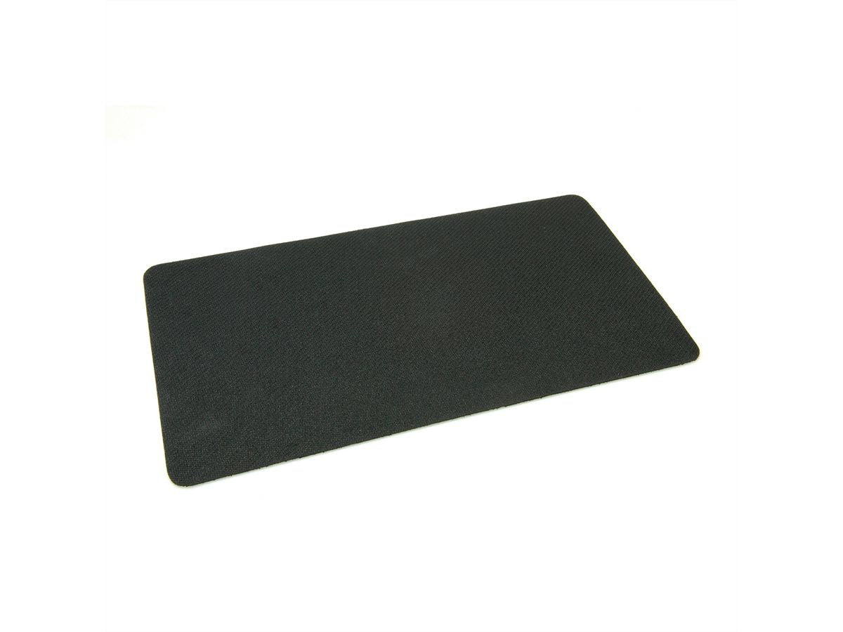 ROLINE Gaming-Mauspad – 280 × 160 mm, Textil/Kautschuk, Schwarz