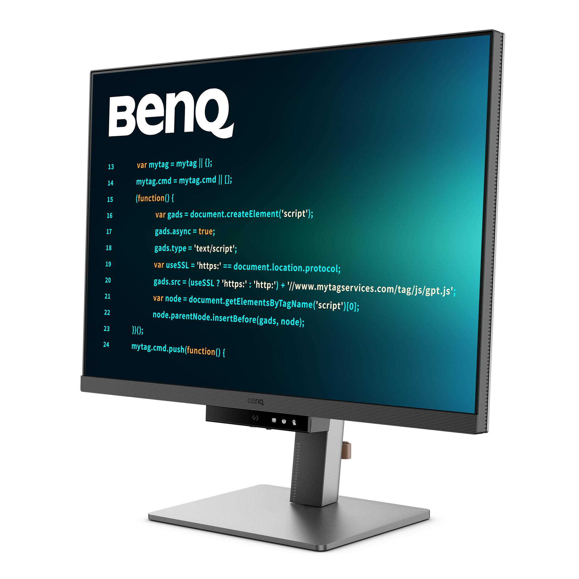 BenQ RD280U – Monitor, 28", 4K UHD, IPS, USB-C, HDR10, DCI-P3, KVM, 5 ms