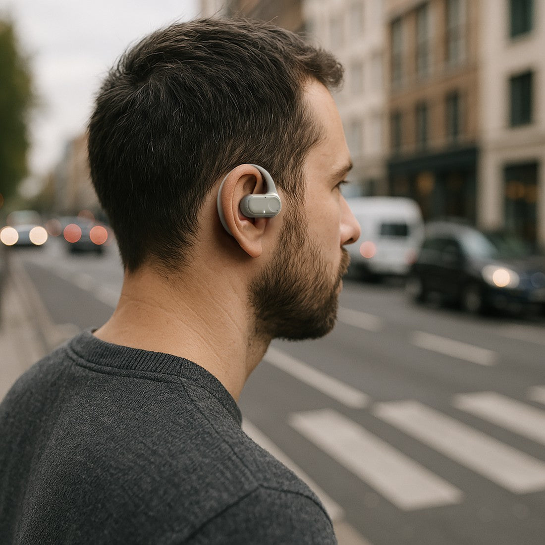 Hama Spirit Open TWS In-Ear – mit Ladecase, Beige, BT 5.3