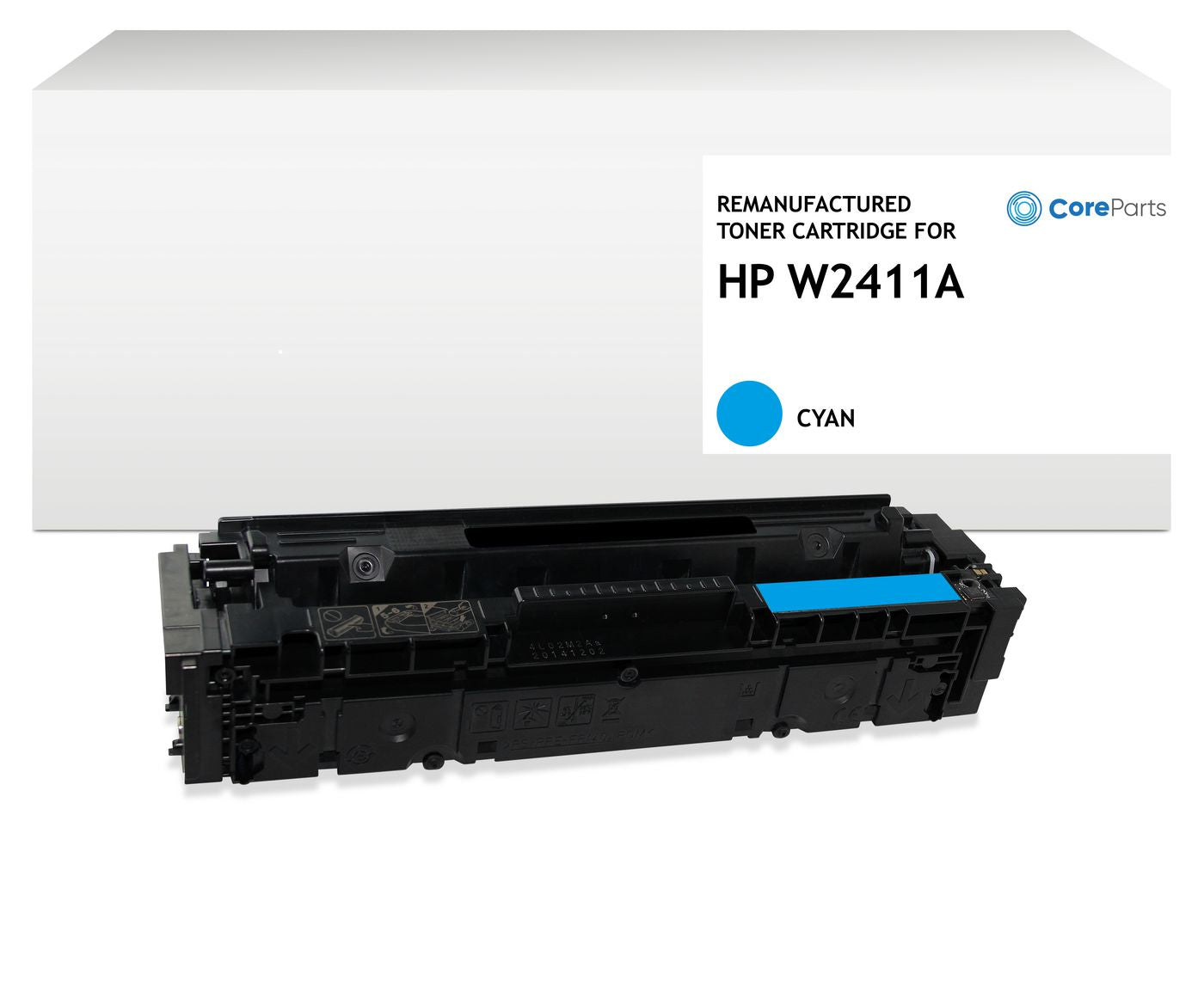 CoreParts Toner – cyan, 2500 Seiten – für HP