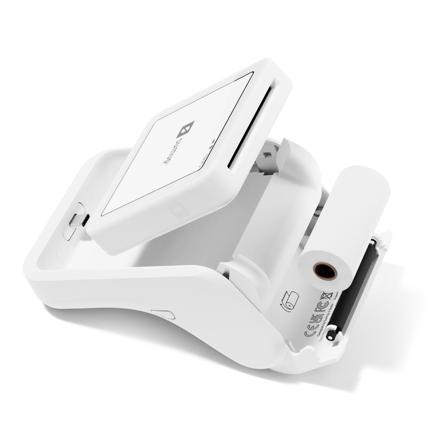 SumUp Solo – Mobiles POS-Terminal – WLAN, 4G, NFC – Weiss