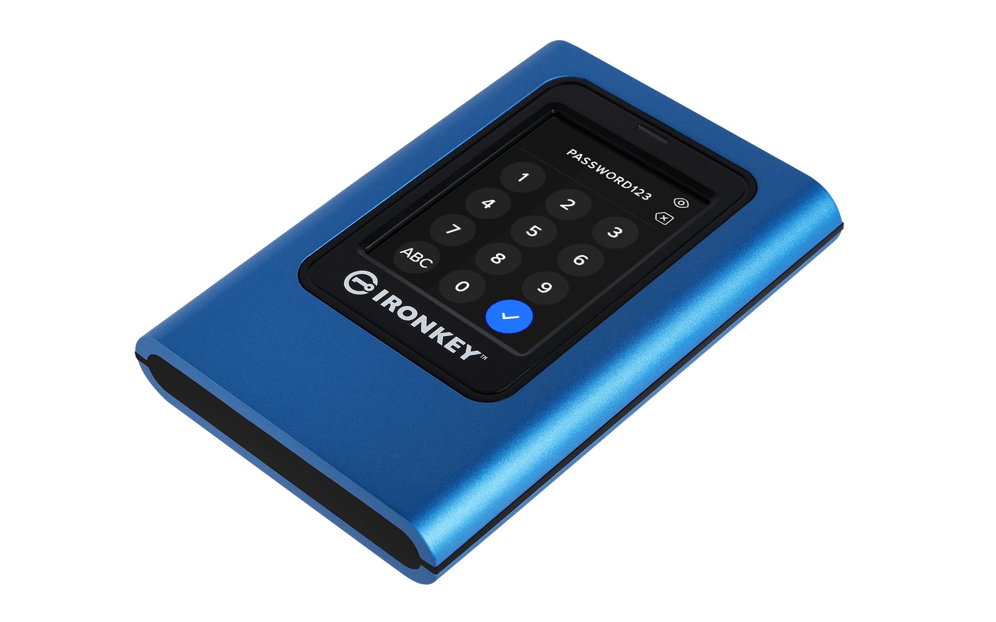 Kingston Technology Kingston IronKey Vault Privacy 80 Allgemeines Speichergerät – 3,84 TB, Externe SSD, XTS-AES 256-Bit