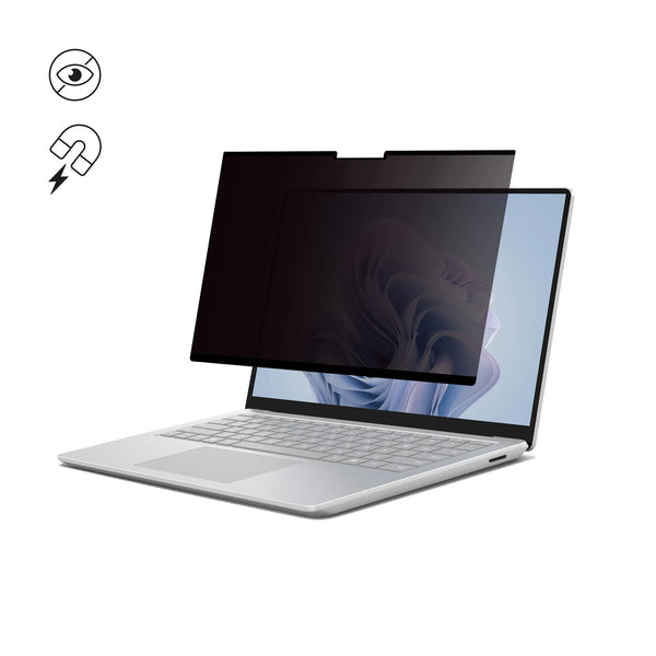 DICOTA Magnetischer Blickschutzfilter für Microsoft Surface Laptop 3/4 15", 16:9 – 337 × 234 mm, 2-Wege